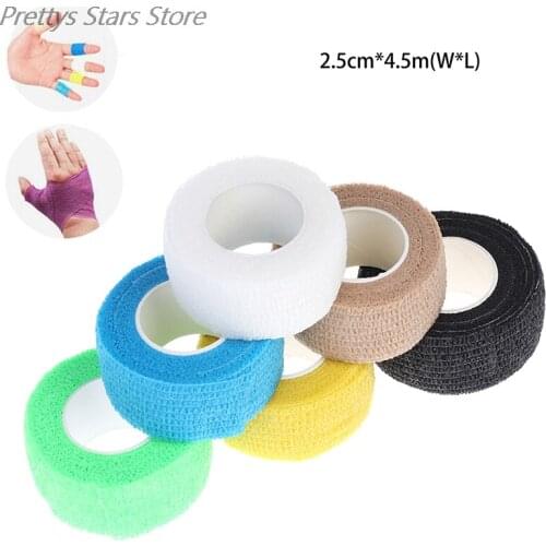 4.5m Tattoo Self-adhesive Elastic Bandage Grip Tube Cover Wrap Sports Tape