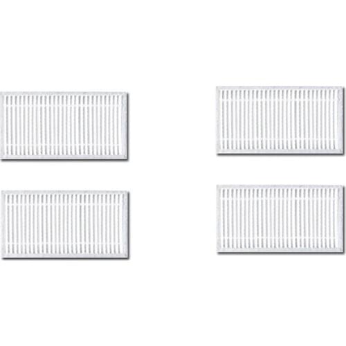 4 pieces/lot Robot Vacuum Cleaner HEPA Filter for Panda x900 Clever X1 robotic Vacuum Cleaner Parts Accessories