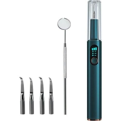 Electric Dental Scaler Ultrasonic Dental Irrigator Rechargeable Teeth Tartar Calculus Sonic Plaque Remover Teeth Whitener