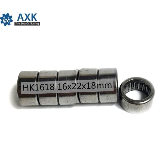 HK1618 Needle Bearings 16*22*18 mm ( 5 Pcs ) HK162218 Drawn Cup Needle Roller Bearing