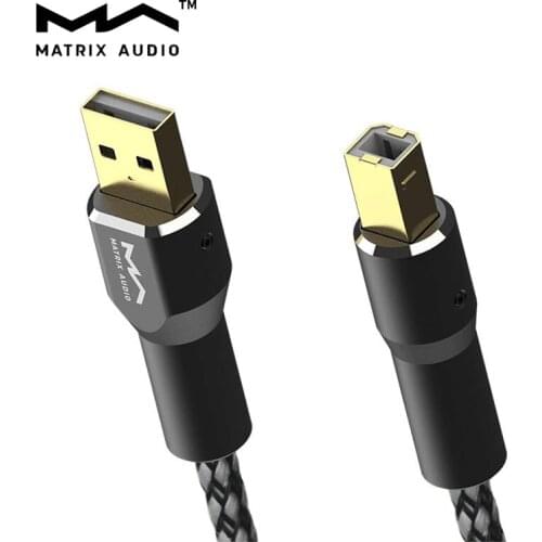 Matrix Audio USB 2.0 Cable A To B Hi-Fi Audio USB Cable (1.2m)