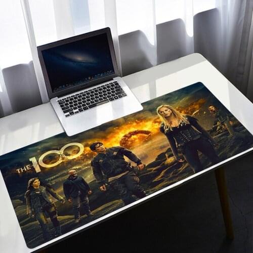 Mouse Pad Anime Mousepad Gamer Gaming Mouse Mat Mausepad Accessories Heda Lexa The 100 Desk Protector laptop gamer Cabinet Diy