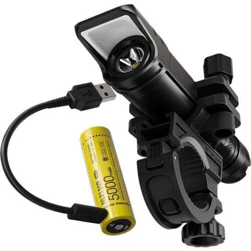 NITECORE BR25 High Performance Ultra Compact Bike Light SST-40-W LED max 1400 Lumen beam throw 163M 21700 5000mAh battery