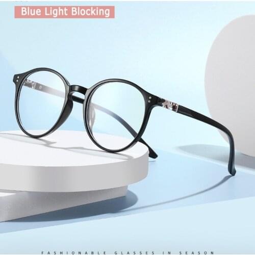 Men and Women Full Rim Rectacgular Unisex Spectacles Blue Light Blocking Glasses Anti-Blue Ray Optical Eyeglasses Frame