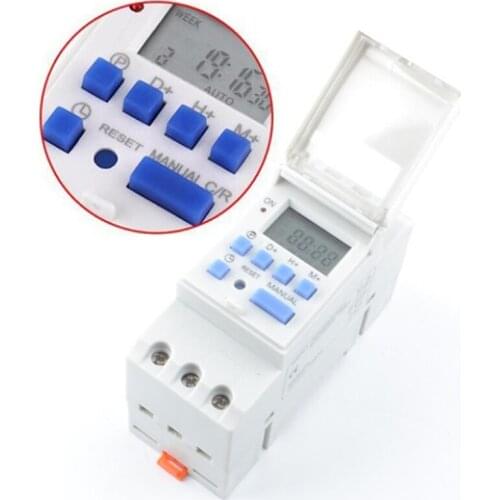 1Pcs THC15A Electronic Digital Timer Switch Relay Control 220V 12V 24V 110V