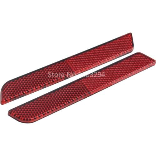 Saddlebag Latch Cover Reflectors Fit For Harley Touring FLT FLHT 94-13 Reflectors Latch Covers Hard Saddlebags Side Visibility
