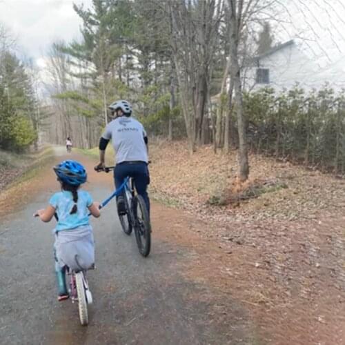 Mountain Bike Rope for Parent-Child Nylon Rally Rope Bicycle Elastic Tow Rope For Kids Outdoor Cycling Safety Equipment