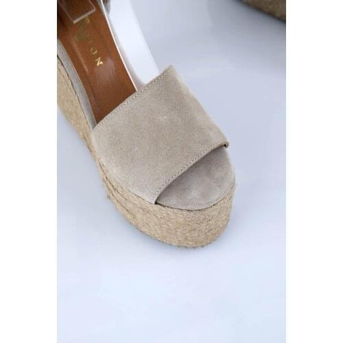 OBLAVION Galia Genuine 100 Leather Filled Heeled 3 Color Shoe Model Both Stylish and Convenient 100 Hand Made