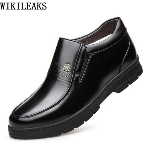 Brown Slip on Shoes Men 2021 Black Men Loafers Shoes Leather Casual Shoes Man Platforms Chaussure Homme Zapatillas Hombre Scarpe