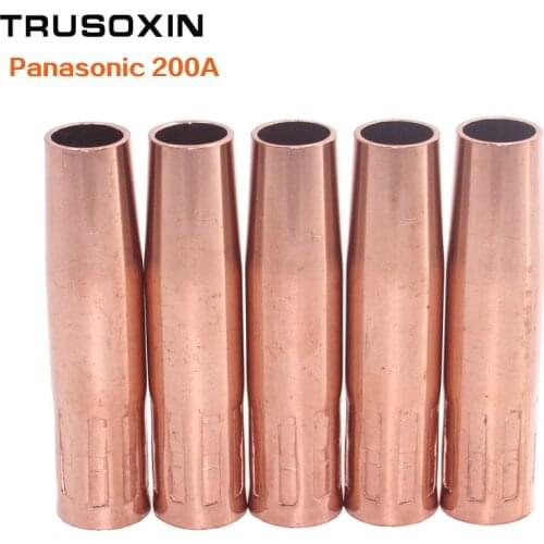 2 pcs Panasonic 200A MIG MAG Gun accessories/consumables MIG shield Cups for the CO2 MIG welding machine