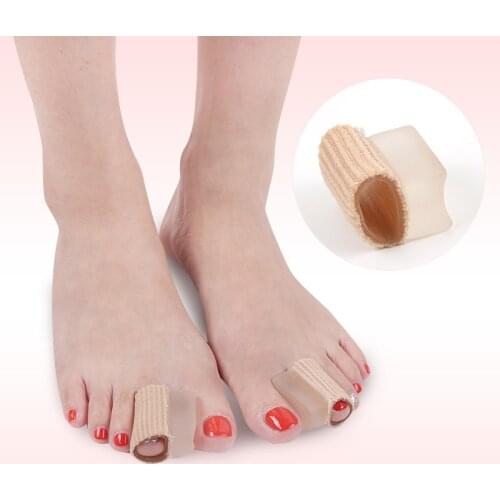 2pcs Silicone Insoles Hallux Valgus Toe Bone Valgus Pro Corrector Foot metatarsal Gel Feet Care Pedicure Orthotics Toe Separator