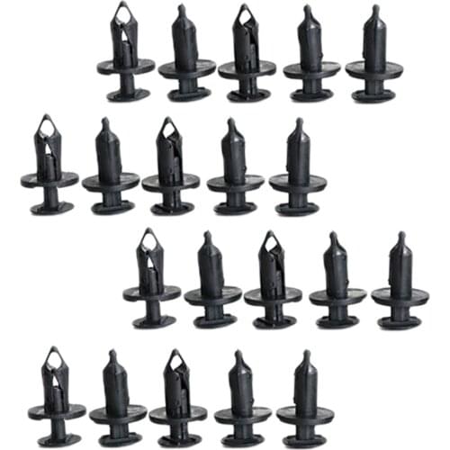 20X Car Bumper Clip Fastener Buckle Interior Trim Card Door Liner Fixed Clamp