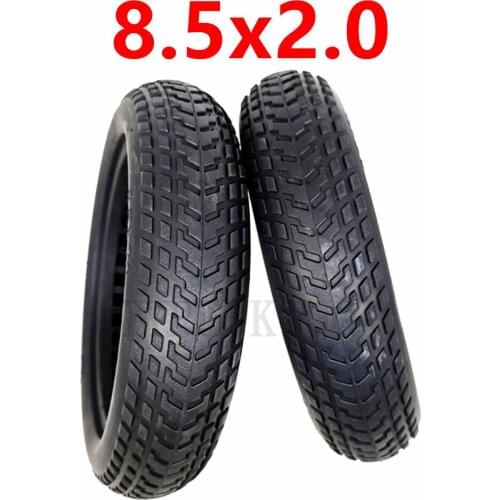 8.5x2.0 Hollow Solid Tire 8 1/2x2 Puncture Tire for Xiaomi Mijia M365 Electric Scooter Accessories