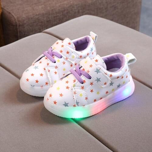 Disney Light Up Shoes for Kids, Girls Minnie Mouse Light Up Sneakers, 1 2 3 4 5 6 Year Old Kids Sneakers
