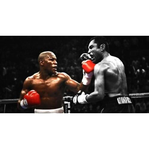Home Decor Floyd Mayweather Jr Boxer-Silk Art Poster Wall Sticker Decoration Gift