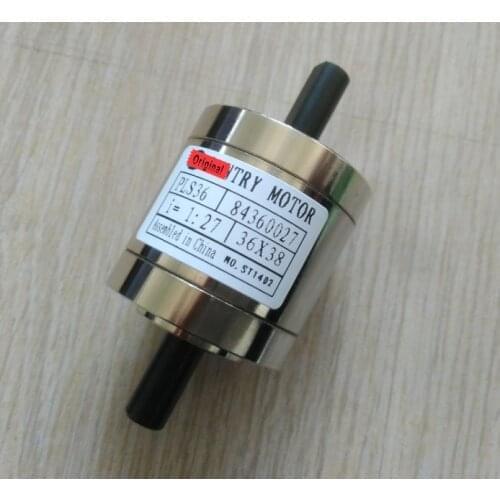 Dual shaft reducer 516:1 double shaft planetary gear acceleration gear box double shaft PLS36