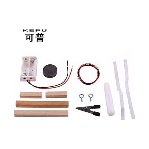 Physical electromagnetism experimental equipment Technology mini production Simple motor no battery free shipping