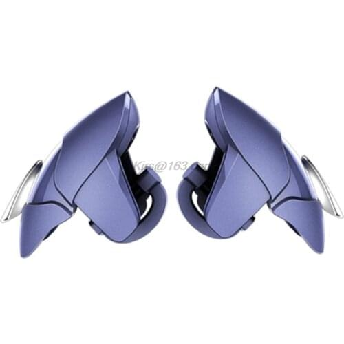 Blue Shark Mobile Phone Press-Type Auxiliary Fire Key Button Gamepad Joystick Controller L+R Metal Trigger for PUBG Gamepads New