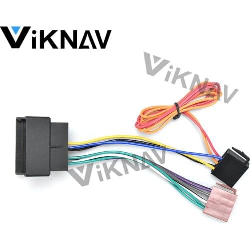 ISO Radio Adapter Cable forMERCEDES forBENZ 2004+ for OPEL 2003+ Wiring Harness Connector Lead Loom Cable Plug 12-024