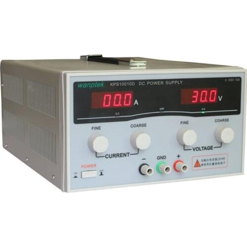KPS10010D 220V 100V/10A High precision High Power Adjustable LED Dual Display Switching DC power supply