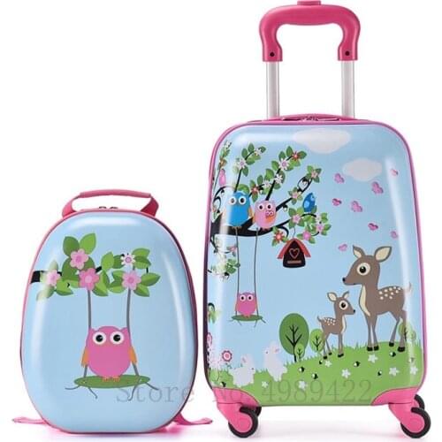 LEINASEN Children's Bags On Wheels