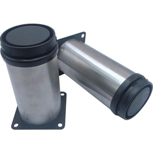 Stainless steel cabinet legs Adjustable sofa legs Round sofa legs Cupboard coffee table Metal furniture cabinet legs