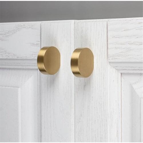 Light Luxury Handles Solid Brass Furniture Drawer Knob Cabinet Door Shoes Wardrobe Dresser Pulls Also Can Use As Wall Hook