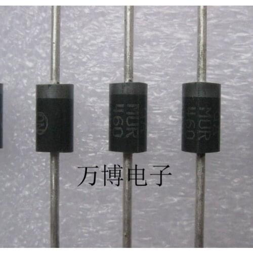 10pcs only orginal new MUR460 MUR460RLG 4A 600V fast recovery diode