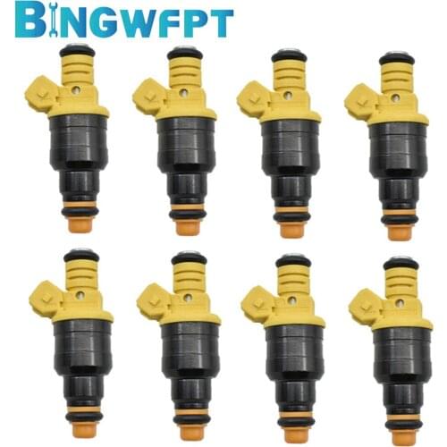 8pcs/lot Fuel Injector 0280150943 0280150718 For Mustang Lincoln Mercury EV1 For Ford 4.6L 5.0L 5.4L 5.8L