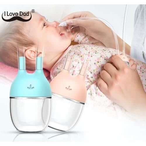 Convenient Baby Safe Nose Cleaner Vacuum Suction Nasal Mucus Runny Aspirator Inhale Baby Kids Healthy Care Stuff