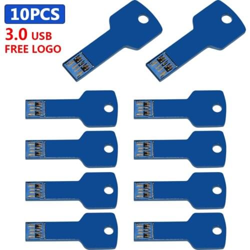 10pcs/lot free Personalize logo USB pen drive 4GB 8GB 16GB USB flash drive 32GB 64GB Wholesale hot sale USB3.0 Waterproof u disk