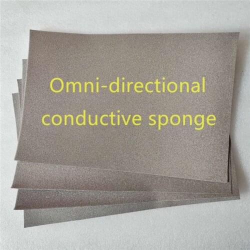 Omni-directional conductive sponge/Conductive foam/Single-sided adhesive ESD/Anti-static foam EMI/Electromagnetic shielding