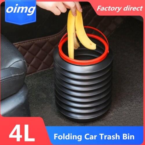 Retractable Folding Car Trash Bin Multifunctional Garbage Can Portable Water Storage Buckets For Cars Outdoor Fishing Buckets
