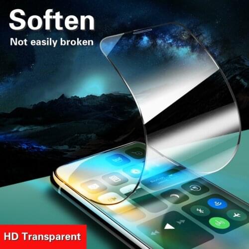 Fully Soften Protective Glass Film For iPhone 7 8 Plus Glass For iPhone 12 12mini XR XS MAX 11 Pro MAX SE2020 Screen Protector
