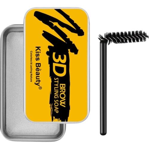 1PC Eyebrow Styling Soap 3D Feathery Eyebrow Cream Long Lasting Waterproof Eyebrow Setting Gel Eye Tint Pomade Cosmetics TSLM2