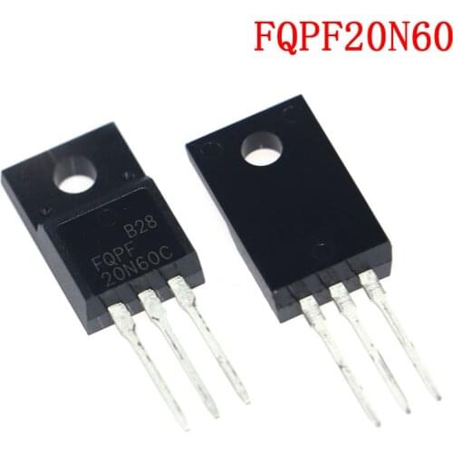 10PCS FQPF20N60 TO220 20N60 20N60C FQPF2060C FQPF20N60C TO-220