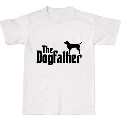 2019 Summer Fashion Hot Sale Men O-Neck T Shirt The Dogfather Funny K9 Lover Trainer Dog Puppy Mens Womens Cotton T-Shirt