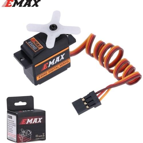 4pcs/lot EMAX ES09D Plastic Digital Swash RC Servo For Trex 450 Rc Helicopters Rc Drone