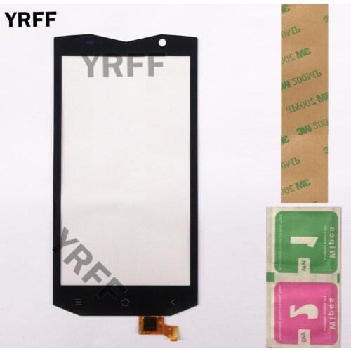 5'' Mobile Touch Screen Glass For Blackview BV8000 BV 8000 Touch Panel Screen Digitizer Screen Lens Sensor 3M Glue Wipes