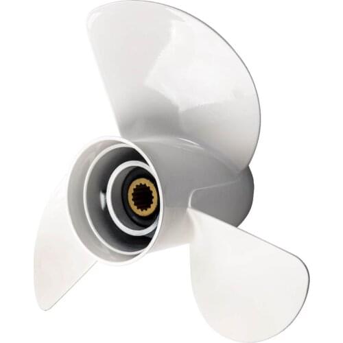 Aluminum 13.1/4x17 Pitch Propeller 13 1/4 x 17 RH for Yamaha 50-140HP 6E5-45945-01-00