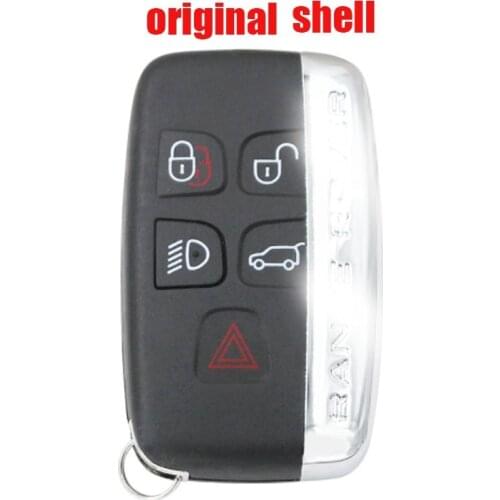 5 Button Remote Car Key Shell Case For Land Rover Range Rover Sport Discovery 4 Evogue LR4 2010-15 Refit