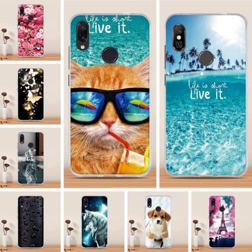 For Xiaomi Redmi Note 7 Case Cover Soft TPU Silicone Coque for Xiaomi Redmi Note 7 Cover Fundas for Redmi Note 7 Note7 Pro Cover