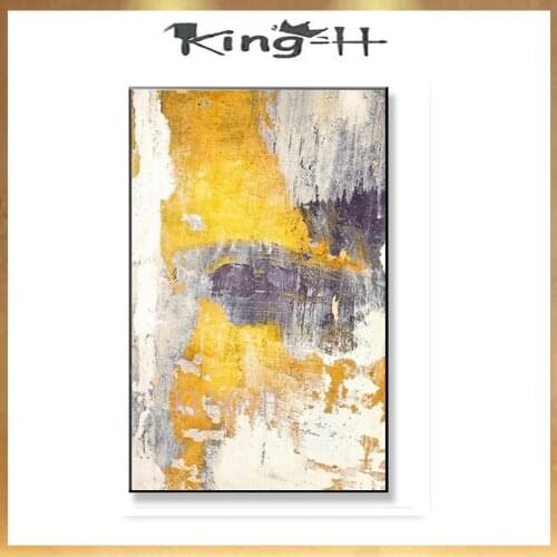 Cheap 3 pieces Modern abstract High quality Handmade oil painting on canvas wall art hanging picture for living room bedroom