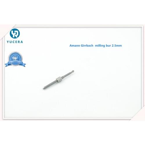 Amann Girrbach Milling Burs 0.6/1.0/2.5mm For Amann Girrbach Milling Machine Dental CADCAM Milling Cutters For Zirconia PMMA