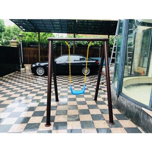 Outdoor baby swing chair playground childrens plastic slide garden toys seat kids monkey bars set children child swing nest Q03