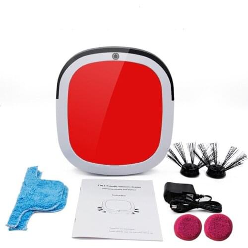 LEARNHAI 6 in 1 Robot Vacuum Cleaner Anti Fall Home Dry Wet Floor Smart Sweeper Rechargeable Intelligent Sweeping Vacuum Cleaner