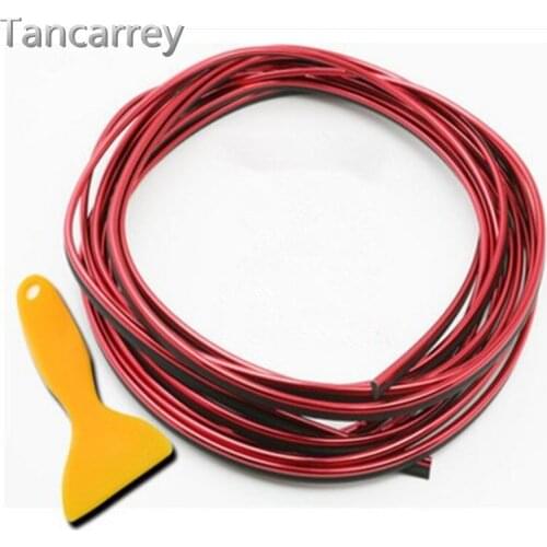 5M Interior Decoration Strip Car Styling Sticker For suzuki swift honda crv dodge caliber vw golf mk6 benz volvo s60 Accessories