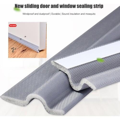 10m Sliding Door Window Gap Sealing Strip Soundproof High Resilience Seal Tape Dust Stopper Guard Foam Window Windshield