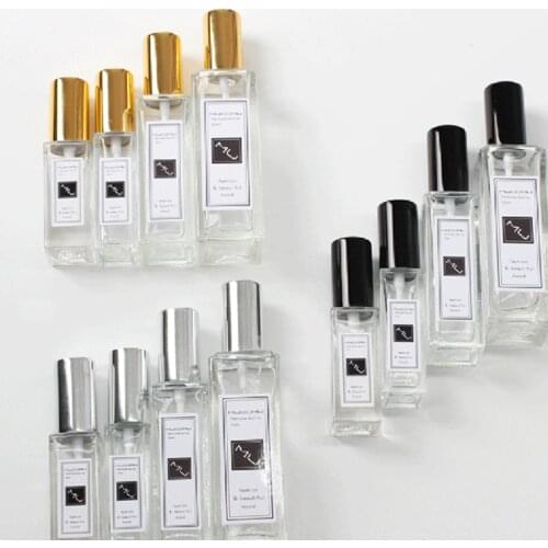 10/15/18/30ml Bottom-filled Mini Perfume Spray Bottle Glass Spray Atomizer Portable Travel Liquid Storage Points Split Bottling