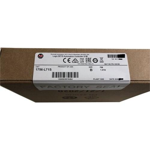 Original Factory Agent, New Original 1756-L71S B 1756-L71S